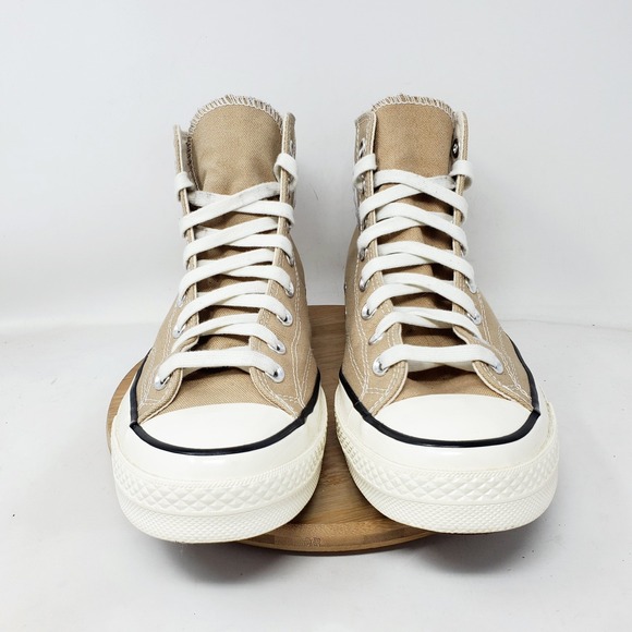 Converse‎ Chuck Taylor 70 Hi Shoes Mens 9.5 Light Brown Classic Retro Sneakers - Picture 3 of 13